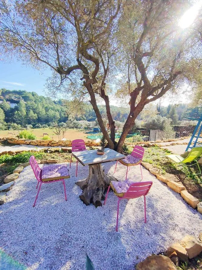 Arche De Noe Atypique, Boheme , Nature, Piscine Chauffee De Paques A Toussaint , Spa , Sauna , Loisirs Le Beausset Guest house